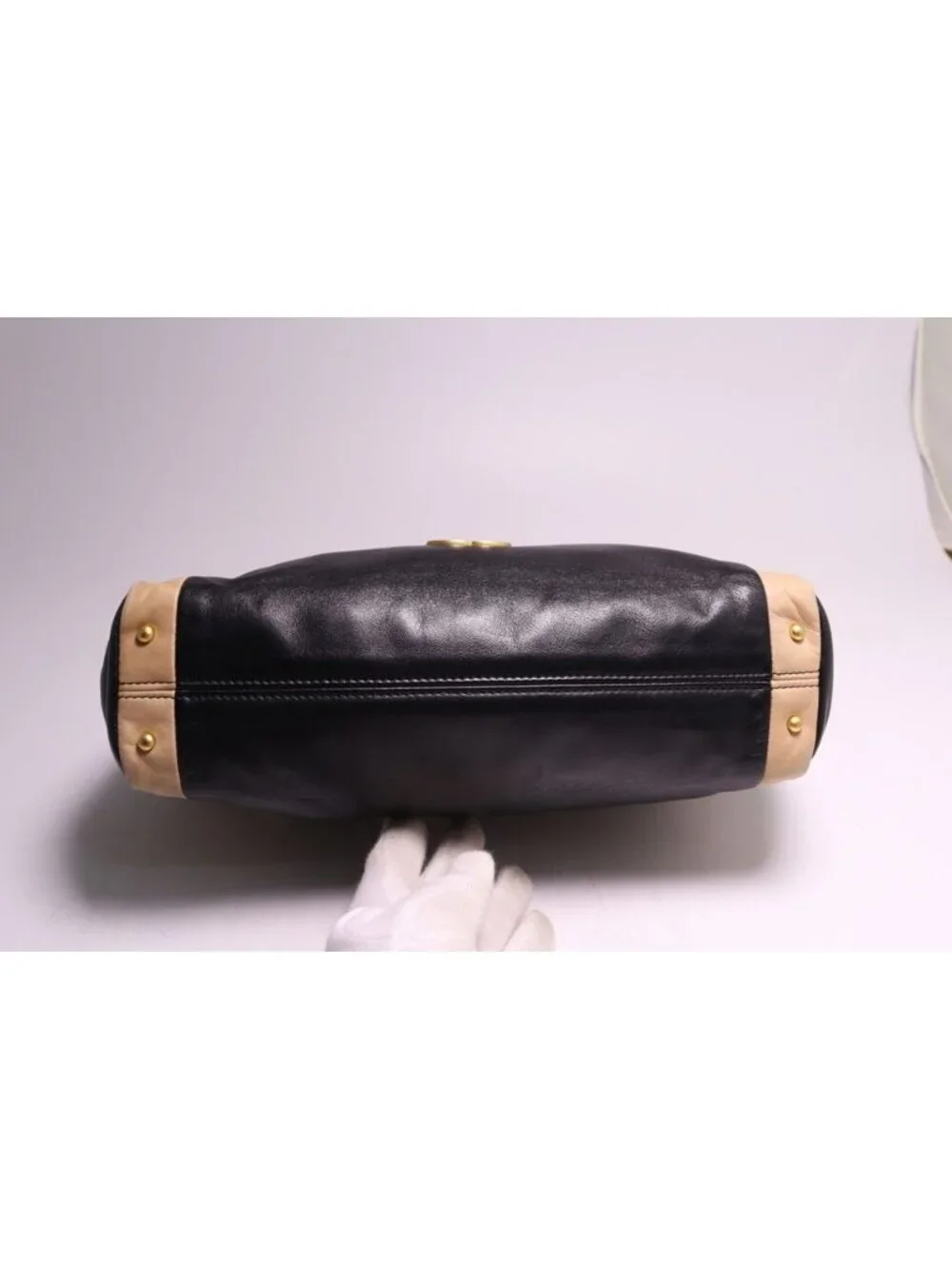 Chanel Bicolor Lambskin Shoulder